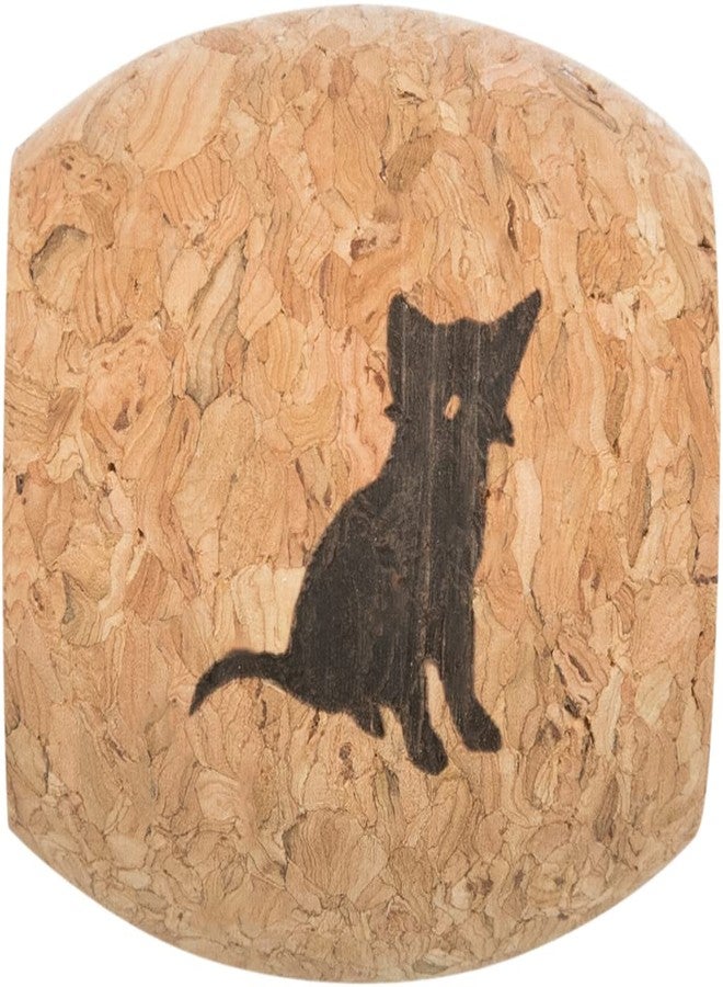 TRIXIE Barrel Cork Cat Toy - Natural Cork Interactive Toy for Cats | Lightweight, Safe, and Fun for Indoor Play and Paw Stimulation | Small Size 4 cm, Pack of 3 - Image 3